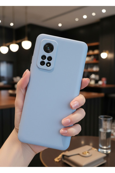 Hatreds Xiaomi Mi 10T Pro Uyumlu İçi Kadife Mat Renkli Kamera Korumalı Kılıf ...