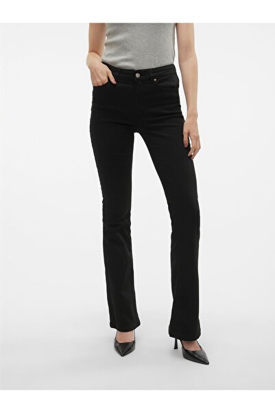 Vero Moda Ausgestellt VMFLASH Mid Rise Ausgestellt Jeans