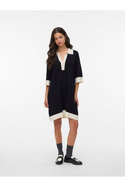 Vero Moda Strickkleid VMOLI Midikleid