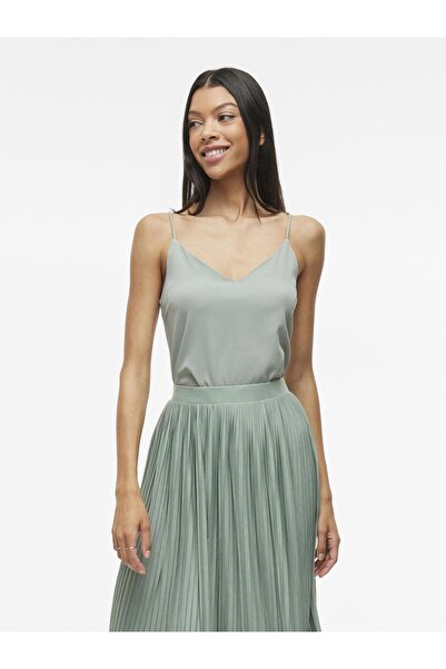 VILA Trägertop VIMATHILDE V-Ausschnitt