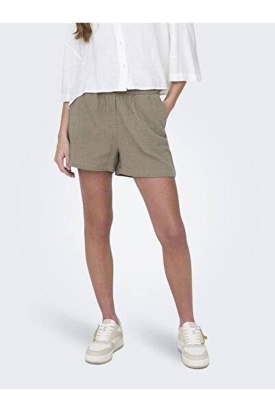 JDY Paperbag Shorts JDYTHEIS Mittlere Taille Normal geschnitten Paperbag Shorts
