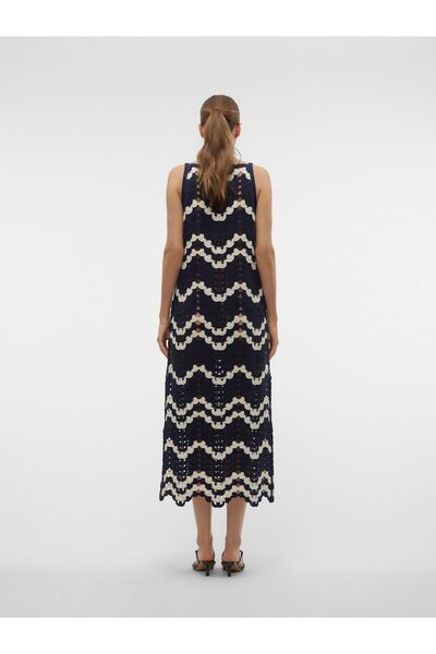 Vero Moda Strickkleid VMVENUS Langes Kleid