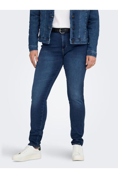 Only Carmakoma Skinny Jeans CARAUGUSTA Hohe Taille Skinny Fit Jeans