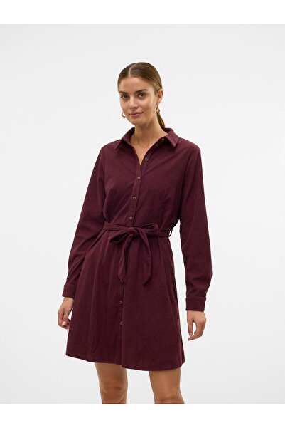 Vero Moda Kleid VMVILJA Kurzes Cord Kleid