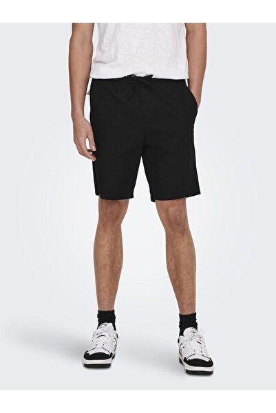 Only & Sons Shorts ONSLINUS Normal geschnitten Leinen Shorts