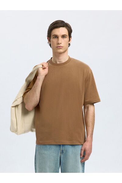 Selected Homme T-Shirt mit lockerer Passform