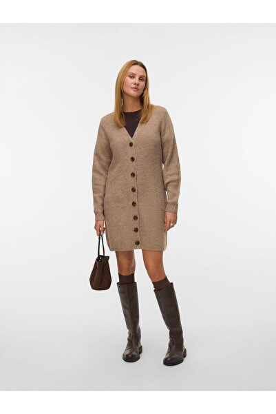 Vero Moda Strickkleid VMLEFILE Kurzes Kleid