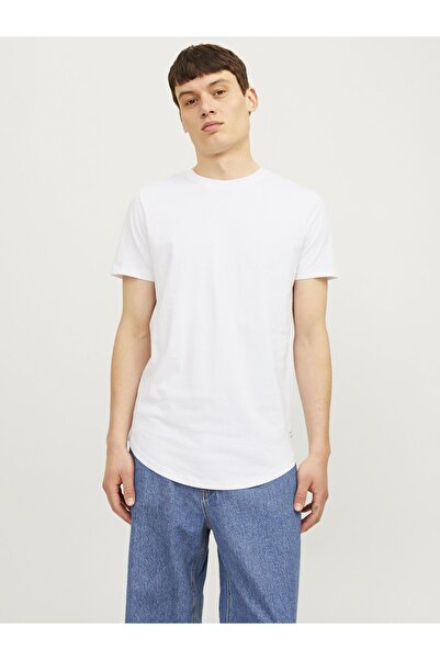 Jack & Jones Trička 5 kusů v balení, jednobarevná trička