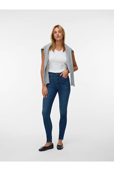 Vero Moda Skinny Jeans VMSOPHIA Hohe Taille Skinny Fit Jeans