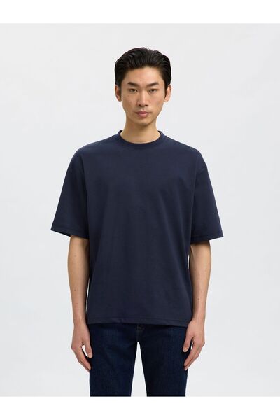 Selected Homme T-Shirt mit lockerer Passform