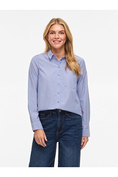 VILA Hemd VIDARMA Langarm