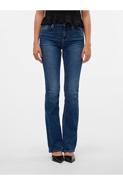 Vero Moda Ausgestellt VMFLASH Mid Rise Ausgestellt Jeans
