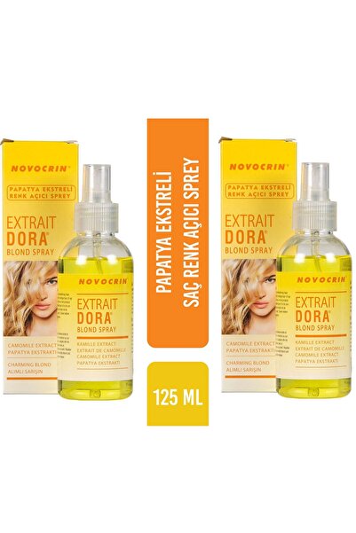 Novocrin Extrait Dora Saç Açıcı 125 ml 2 Adet Paket
