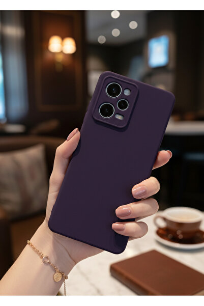 AQUA AKSESUAR Xiaomi Redmi Note 12 Pro 5G Uyumlu Kılıf İçi Kadife Tasarımlı S...