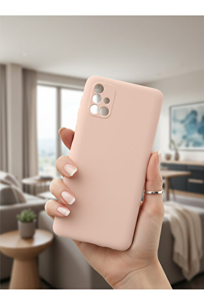 Hatreds Samsung Galaxy M31S Uyumlu İçi Kadife Mat Renkli Kamera Korumalı Kılı...