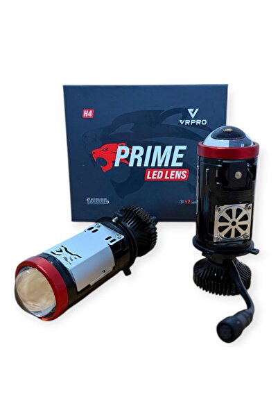 vr pro H4 Lens Mercek Yüksek Işık Şimşek Etkili 12v 24v 50w 22.000lümen