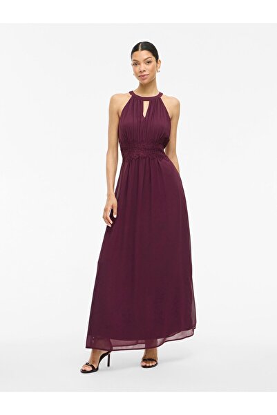 VILA Maxikleid VIMILINA Neckholder