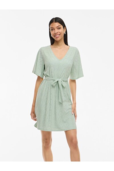 VILA Minikleid Kurzarm