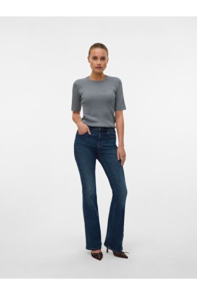 Vero Moda Ausgestellt VMGIGI Hohe Taille Ausgestellt Jeans