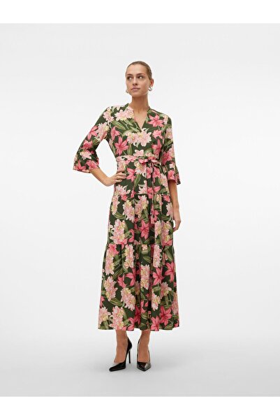 Vero Moda Kleid VMZERA Langes Kleid