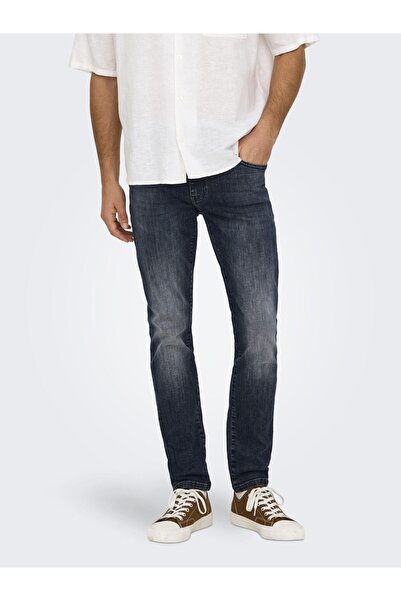Only & Sons Enge Jeanshose für Herren mit hoher Taille - 22026462 _ONSLOOM SL...