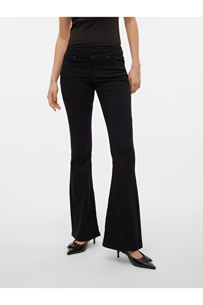 Vero Moda Ausgestellt VMSIGI Niedrige Taille Ausgestellt Jeans