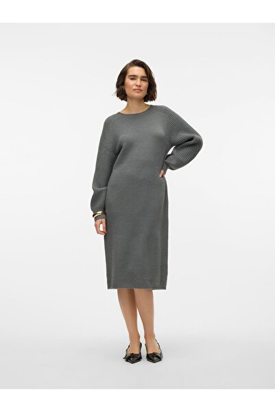 Vero Moda Strickkleid VMENYA Midikleid