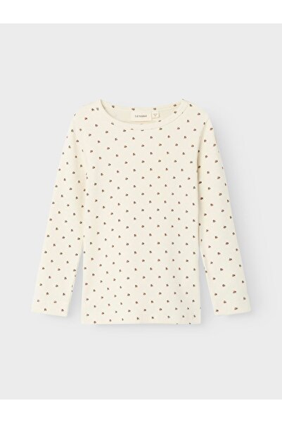 Lil' Atelier Oberteil mit langen Ärmeln Slim Fit