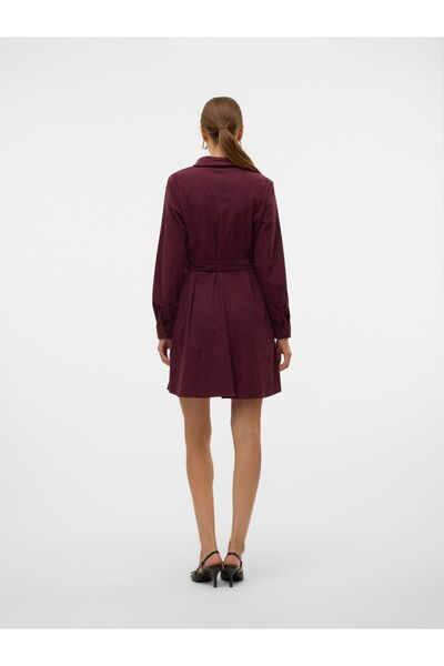 Vero Moda Kleid VMVILJA Kurzes Cord Kleid