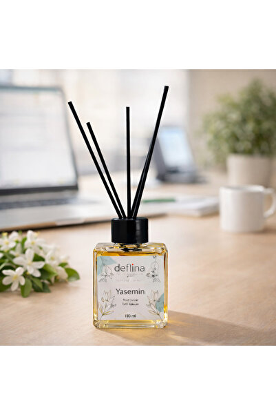 DEFLİNA Hediyelik Yasemin Kokulu Çubuklu Oda Kokusu