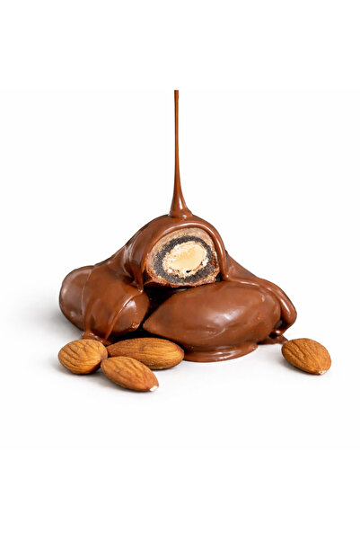 Hurma Dünyası Sütlü Çikolata Kaplı Bademli Hurma 250 Gr