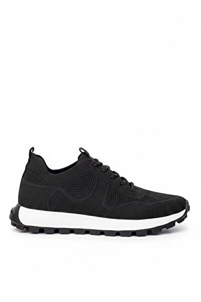 Zerenyus Zrc2409 Premium Knitwear Men's Sports Shoes Black White
