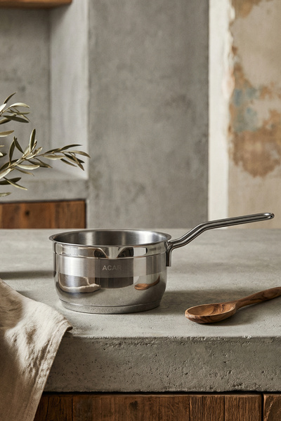 ACAR Karat 12 Cm Mini Derin Çelik Kaçerola/sos Tavası 16471 Fma02652