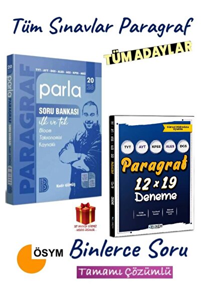 Yargı Yayınları Benim Hocam 2026 TYT Paragraf Soru Bankası+Yargı Paragraf Den...