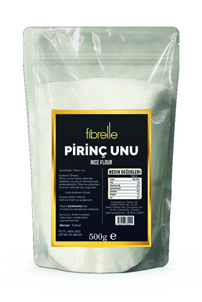 Fibrelle Pirinç Unu 500g / Rice Flour 500g