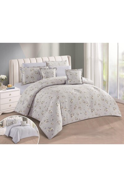 SNOOZYL مفرش سرير نفرين صيفي بتصميم مشجر ليمنحك الراحه بفضل حشوه الحاف القطن