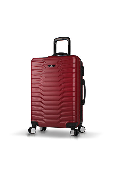 My Valice Croc Abs Orta Boy Bordo Valiz