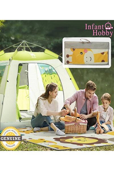 İnfant Hobby Happy Dream Premium Katlanabilir Oyun Matı Çift Taraflı Tasarım ...