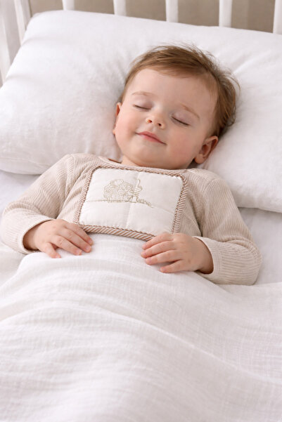 Woolly Well 100% Natural Merino Sheep Wool Filled Medical Pillow - 15X15 cm