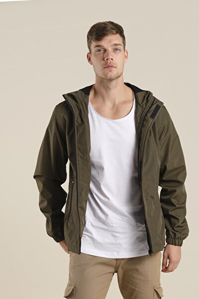 Oksit Εποχιακό αδιάβροχο μπουφάν Hilti Ken Slim Fit με κουκούλα