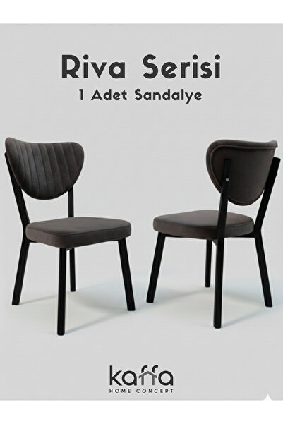 Kaffahome Riva , Modern Mutfak Sandalyesi, Yemek Odası Sandalyesi, Bahçe, Kaf...