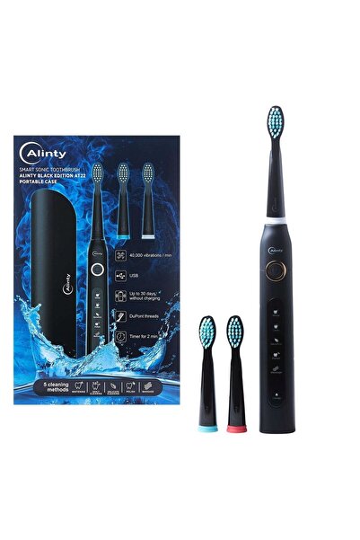 Alinty Periuta de dinti electrica AT22, 40000 oscilatii, 3 rezerve, 5 moduri,...