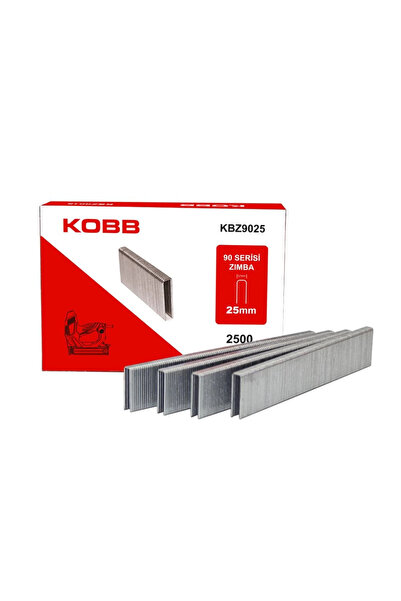 KOBB KBZ9025 25mm 2500 Adet 90 Serisi Ağır Hizmet Tipi Zımba Teli