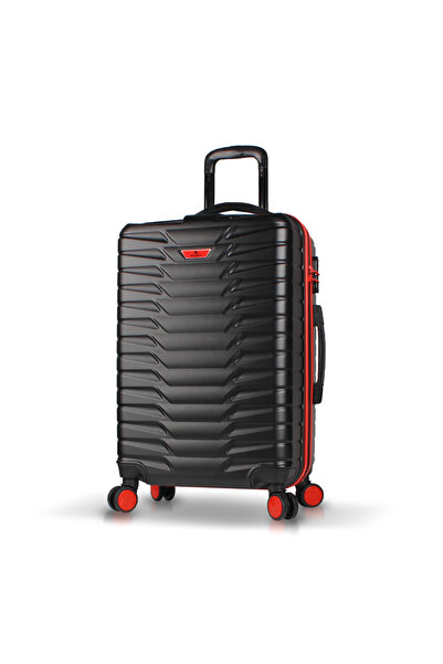 My Valice Croc Abs Orta Boy Siyah Valiz