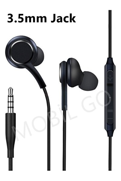 MOBİL GO Mi Redmi Note 14 / 14 Pro uyumlu 3.5 mm Jack Girişli Kablolu Kulaklık