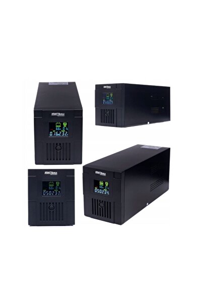 Kraft UPS, stabilizator de tensiune 220V, 1500VA / 900W, eran LCD,
