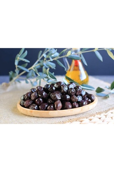 Doğal Siyah Salamura Zeytin 2 Kg