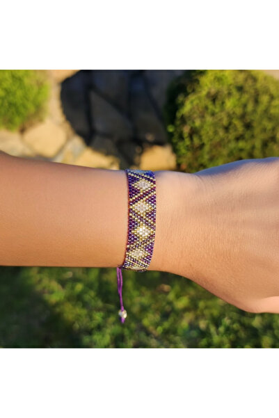 Ayza Miyuki Mor Işıltı Bileklik
