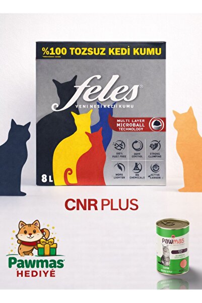 FELES Ultra Light Kedi Kumu 8 Lt