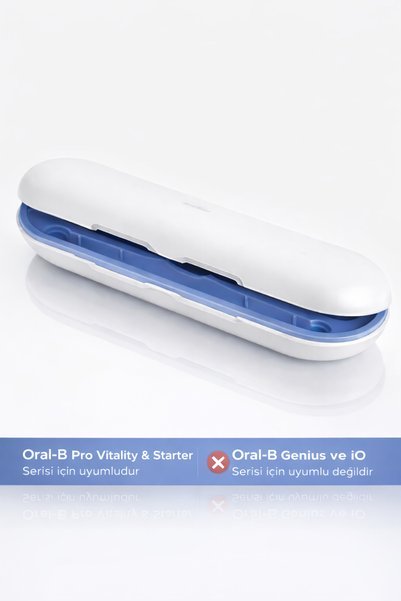Wober Oral-b Şarjlı Diş Fırçası Için Koruma Kabı/kutusu, Sadece Pro, Vitality Ve Starter Serisine Uyumlu!
